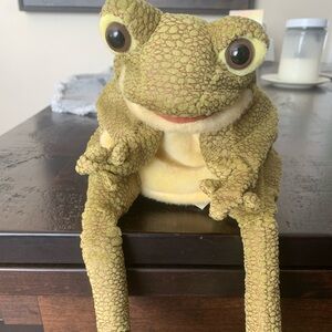 FOLKMANIS frog puppet. Never used. Like new!